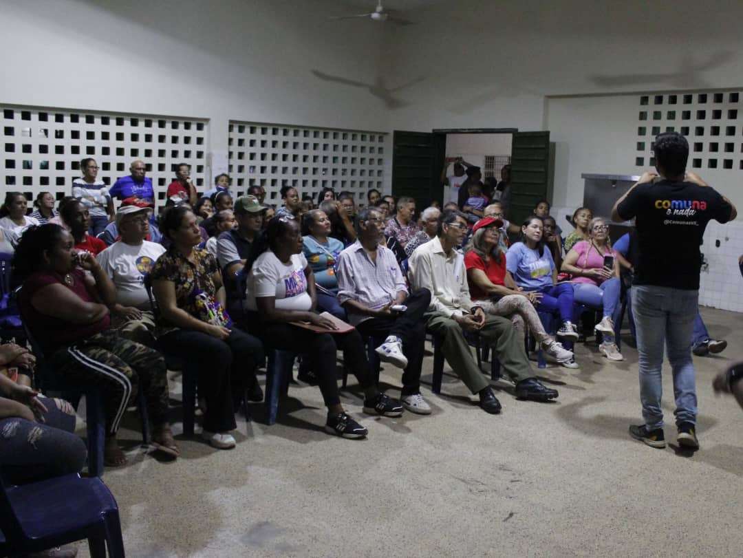 Comunas de Maracaibo ponen en marcha proyectos seleccionados mediante consulta popular