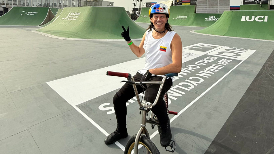 Daniel Dhers consigue su pase a la semi final en el Campeonato Mundial de Ciclismo Urbano 2024