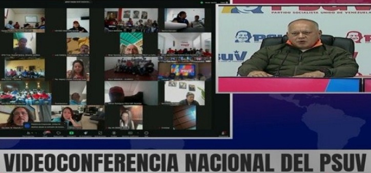 Afinan detalles para Congreso del PSUV y primera Consulta Popular