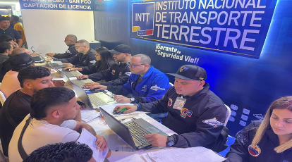 INTT inicia operativos de actualización de documentos en diversas regiones del país