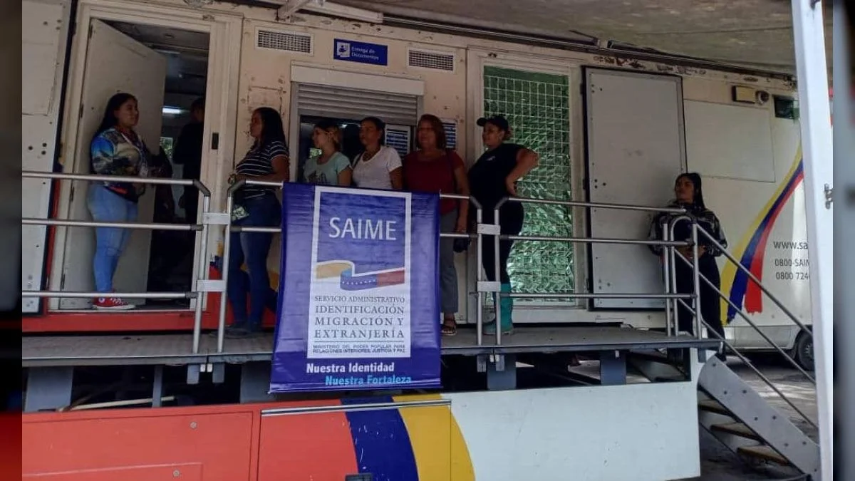 A partir del 5-Feb el Saime desplegará unidades móviles de cedulación