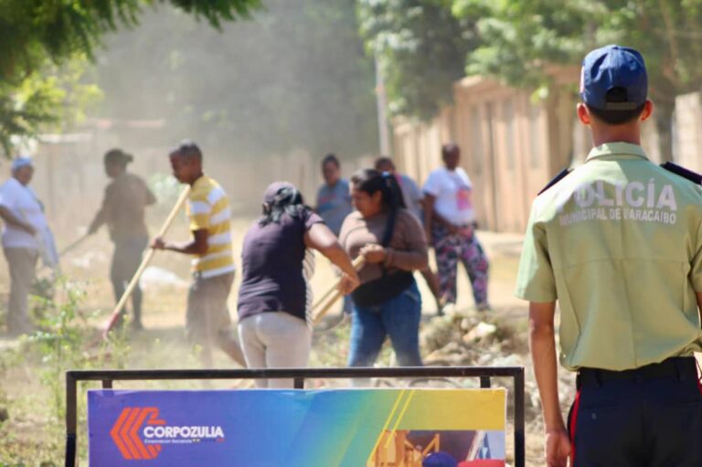 Corpozulia lidera plan de limpieza integral en Maracaibo con apoyo comunitario