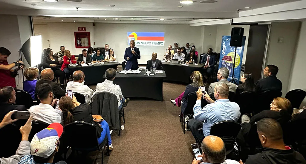 Un Nuevo Tiempo exige gestos de buena voluntad del Gobierno y presenta propuestas para elecciones del 27 de abril
