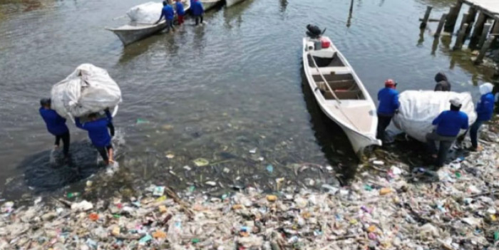 Contabilizan más de 320 mil toneladas de desechos recolectadas en el Lago