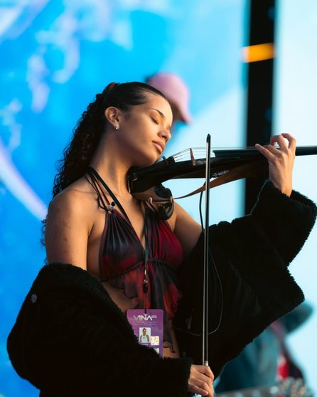 La violinista venezolana que brilló en el Festival Viña del Mar