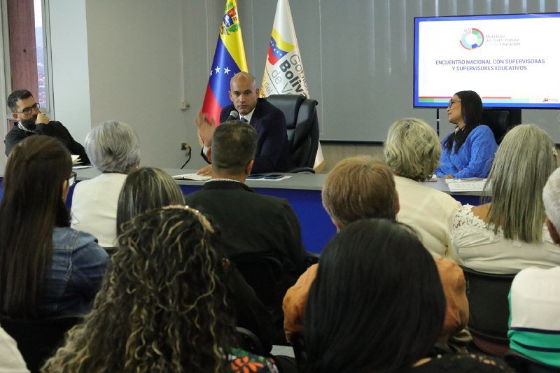 Ministro Héctor Rodríguez lidera plan de supervisión nacional para elevar la calidad de la educación