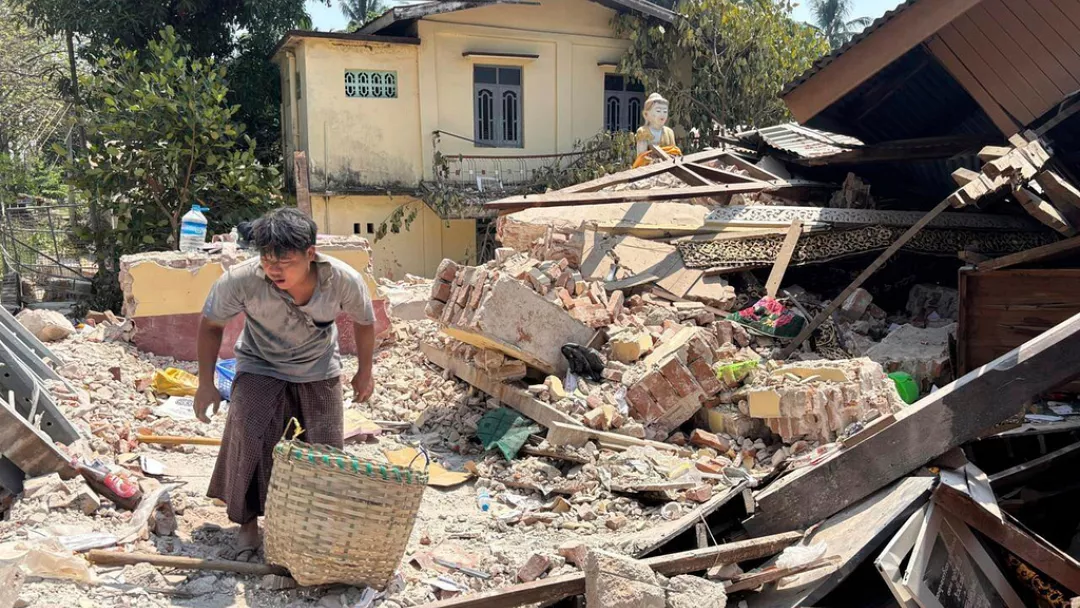 Myanmar vuelve a sufrir un terremoto de magnitud 5,1 dos días después del devastador sismo