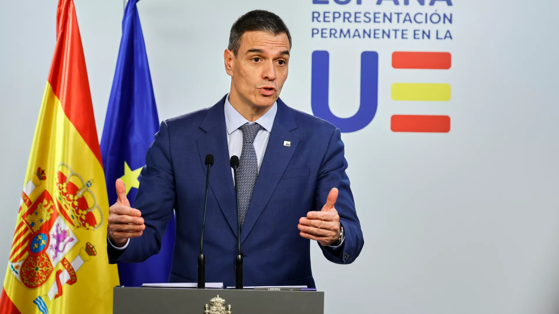 Sánchez minimiza sus diferencias con Sumar en el gasto militar y se desmarca del ‘plan Kallas’