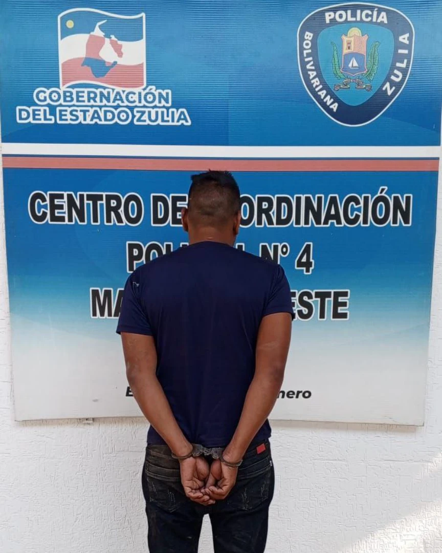 Detenido sujeto por agredir con un destornillador a un ciudadano en Maracaibo