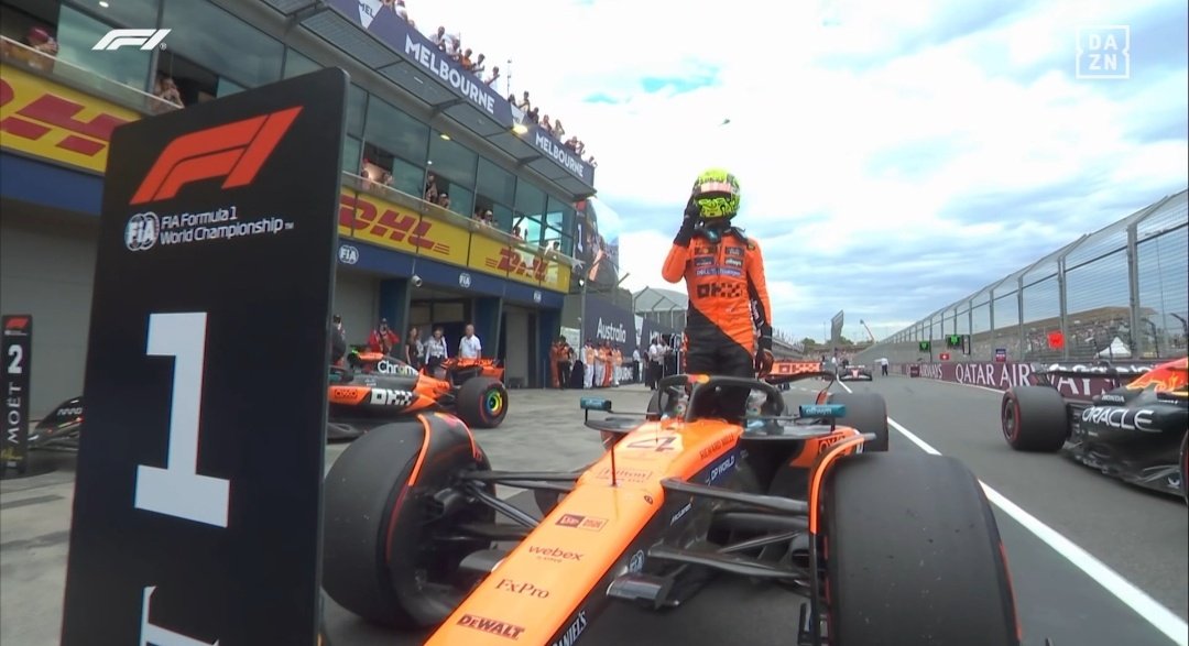 Norris empieza en campeón, con batacazo de Ferrari; Sainz 10º y Alonso 12º