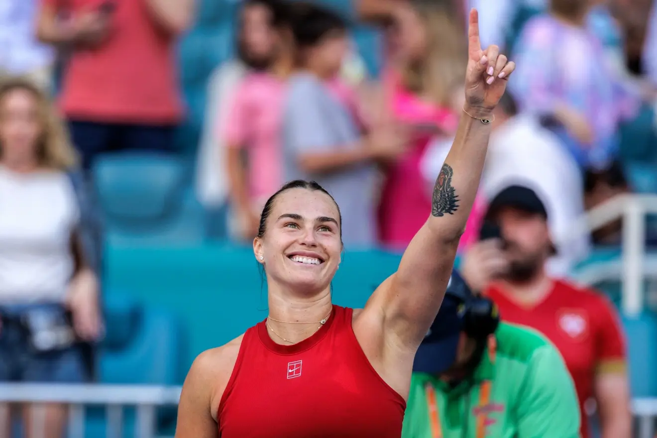 Sabalenka, primera finalista en Miami