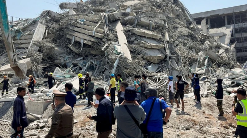 Más de 150 muertos y cientos de heridos en un devastador terremoto de magnitud 7,7 en Myanmar y Tailandia