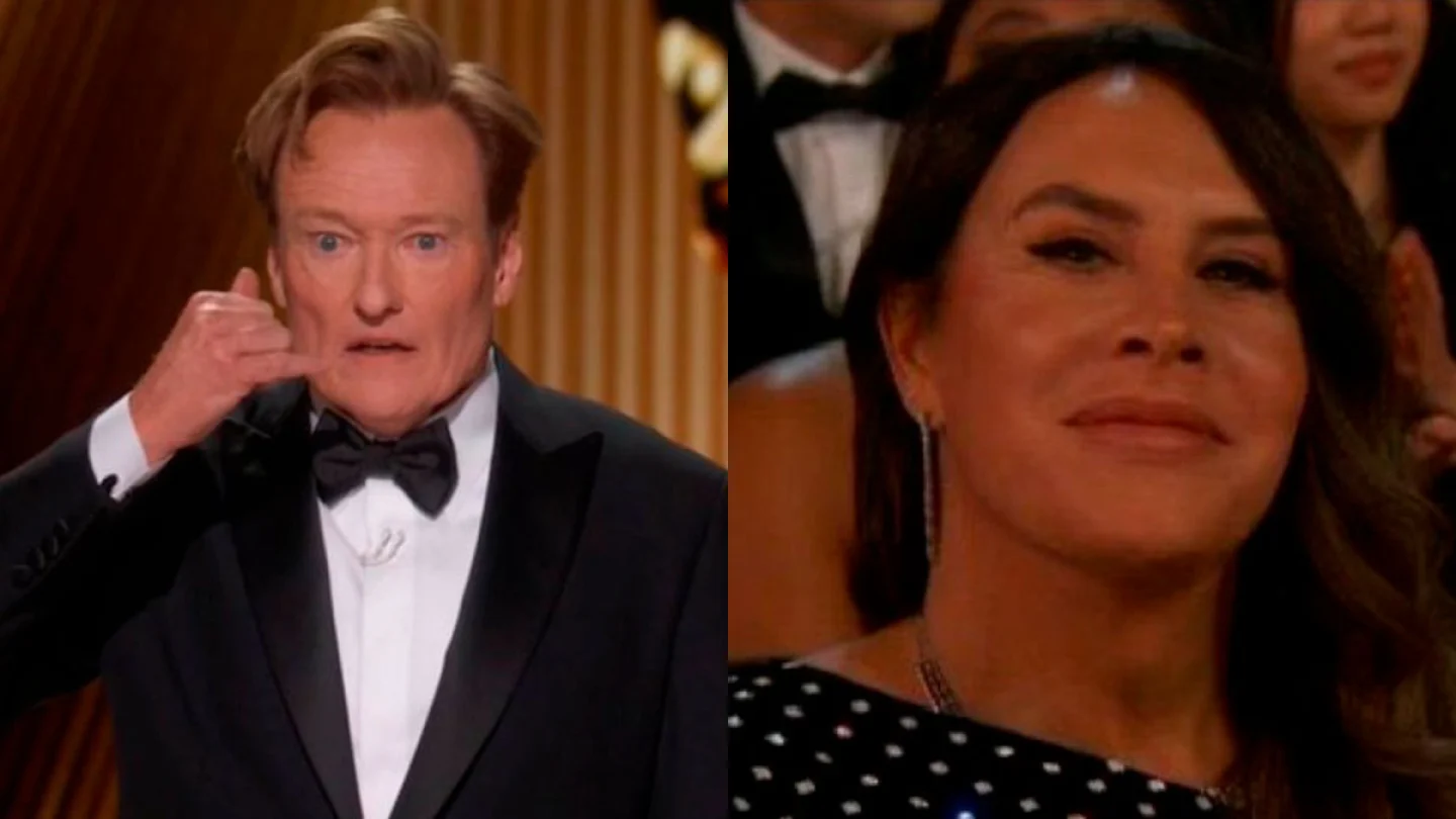 Premios Oscar 2025: Karla Sofía Gascón recibe burla de Conan O’ Brien y evita la alfombra roja