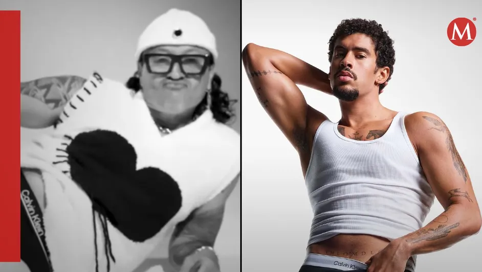 Elvis Crespo parodia campaña de Bad Bunny para Calvin Klein y baila en ropa interior: “Si él puede, ¿por qué yo no?”