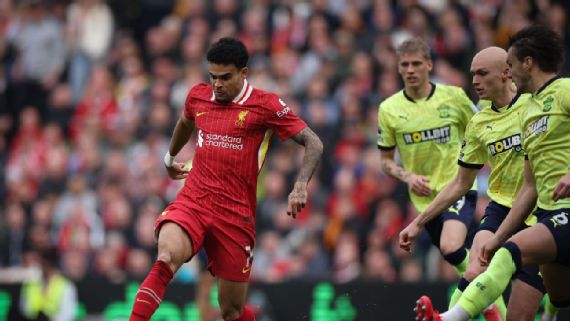 Liverpool vs Southampton: Luis Díaz igualó récord de Asprilla y Ángel