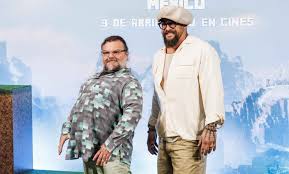 Jack Black y Jason Momoa enloquecen a la CDMX en su premier de “Una película de Minecraft”