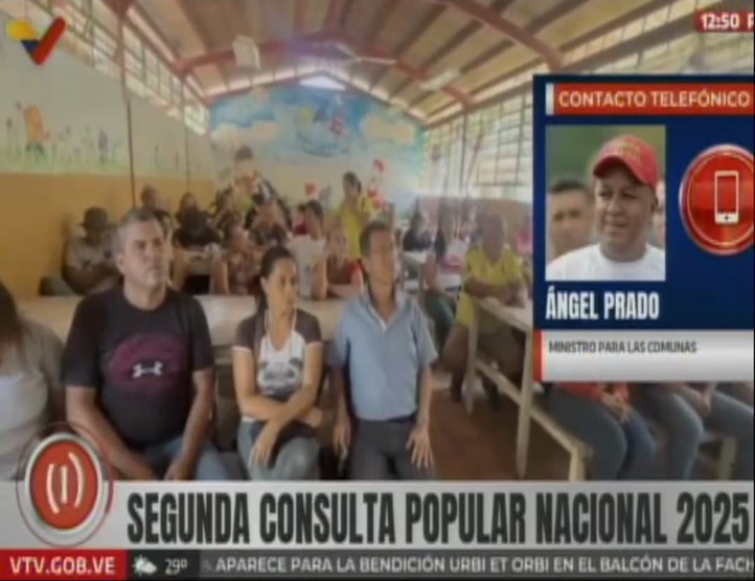 Ministro Ángel Prado destaca llamado del Presidente Maduro a fortalecer el Poder Popular