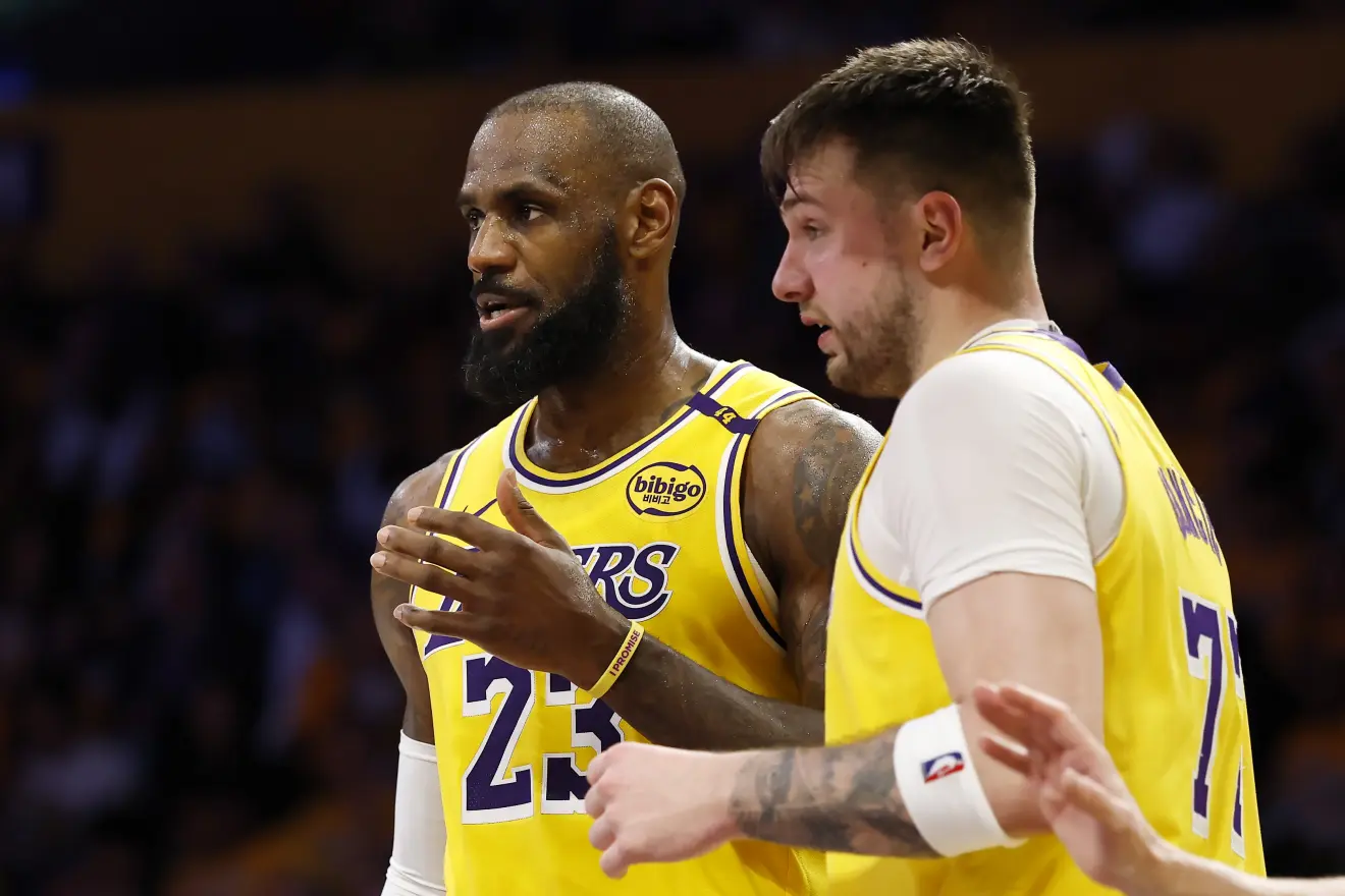 LeBron, enamorado de Doncic: “Luka juega como yo”