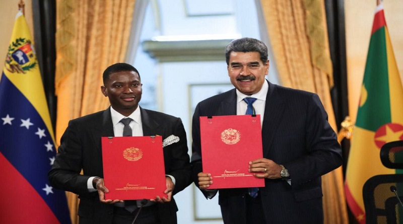 Venezuela y Grenada firman acuerdos estratégicos para afianzar mapa de cooperación