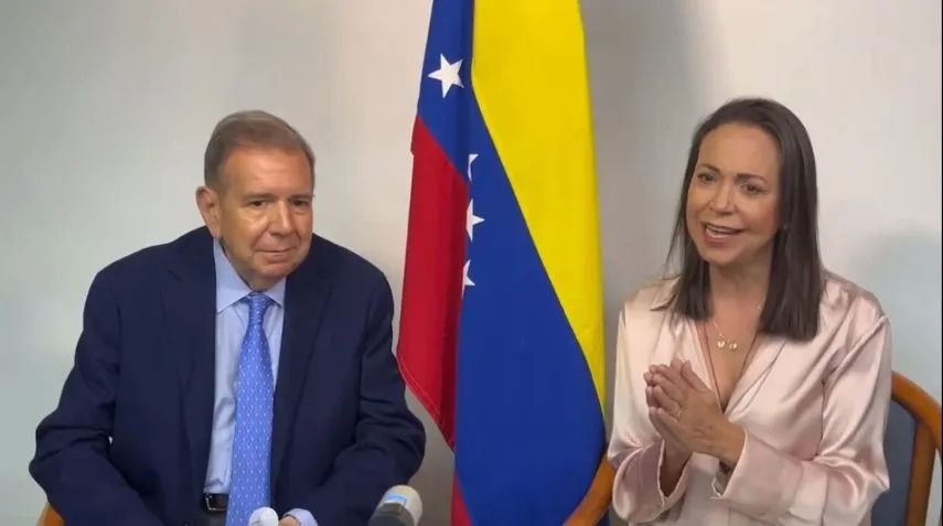 María Corina Machado y Edmundo González reafirman soberanía de Venezuela sobre el Esequibo