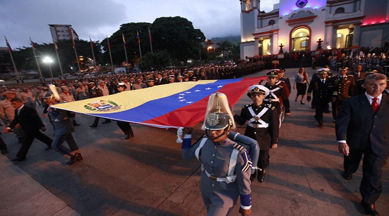 Venezuela conmemora 215 años del Primer Grito de Independencia con actos solemnes en Caracas