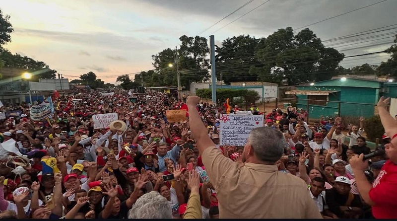 “Huracán Comunero” del Zulia marcha en respaldo a la 2da Consulta Popular Nacional