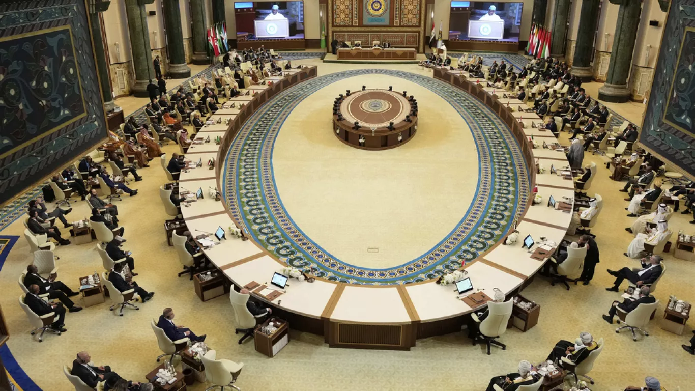 La Cumbre de la Liga Árabe pide el fin de la guerra en Gaza