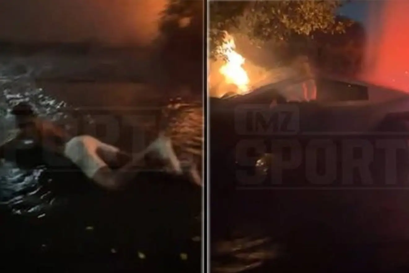 El hijo de Gilbert Arenas se quedó atrapado 12 minutos en el Cybertruck ardiendo: unos “ángeles” le salvaron