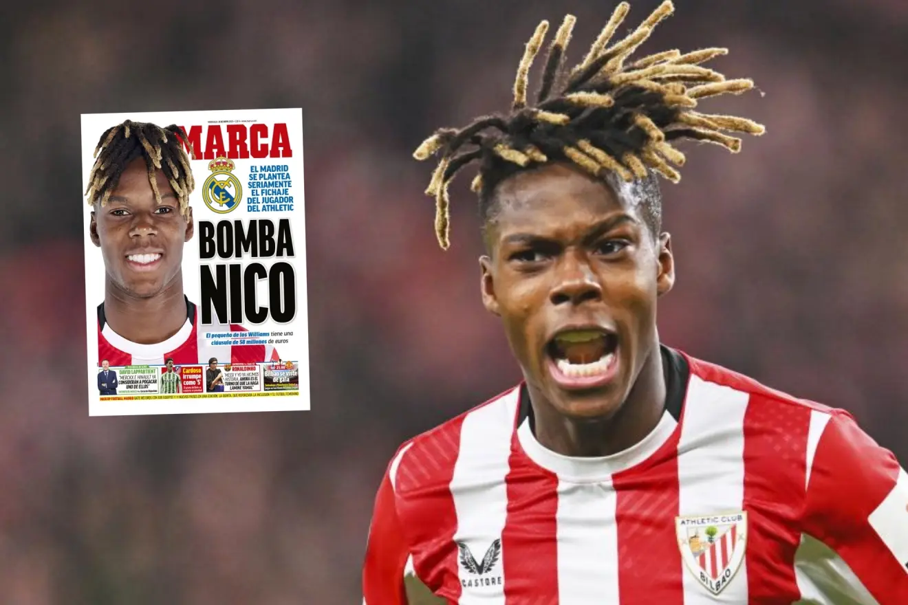 El interés del Real Madrid por Nico Williams se suma a las propuestas del pasado verano