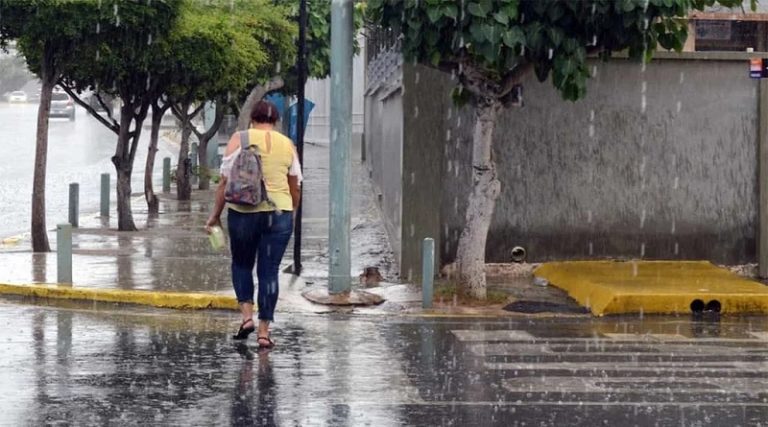 Continúan las precipitaciones en gran parte del país este martes