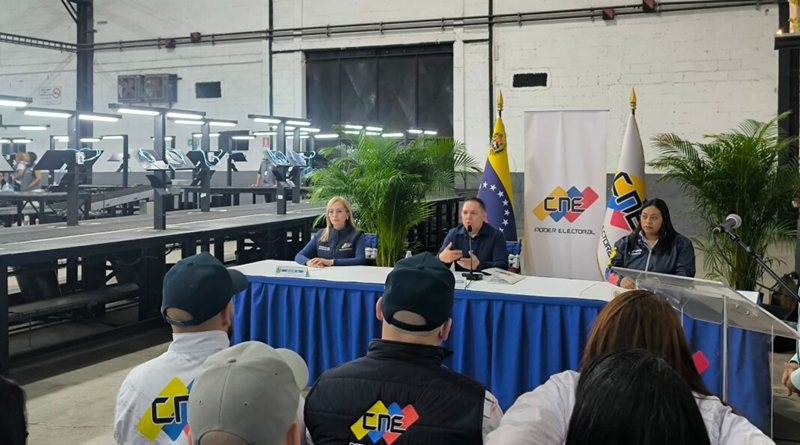 CNE: 100% del material electoral se encuentra listo para el domingo 25-May