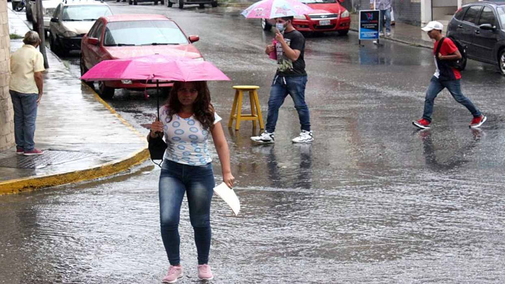 Pronóstico de lluvias intensas en varias regiones del país