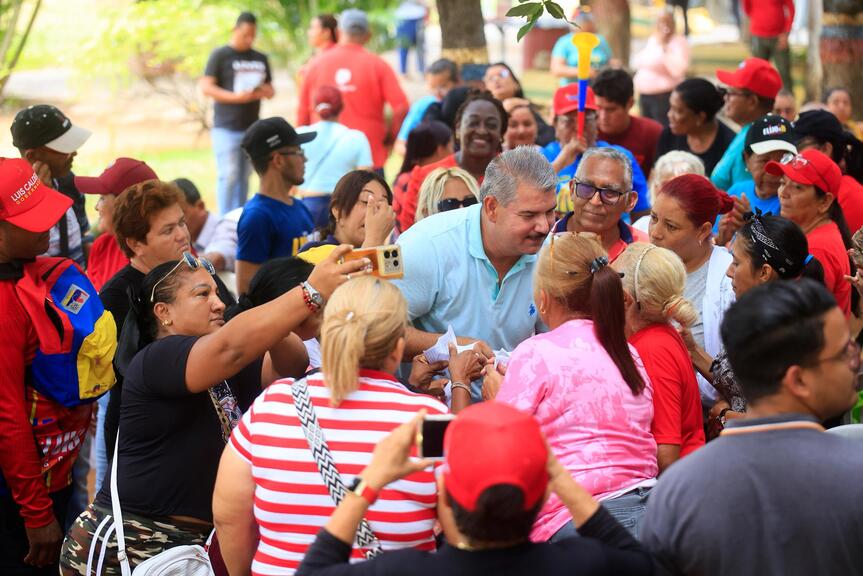Poder Popular de las parroquias Marcial Hernández y Domitila Flores garantiza el triunfo de Luis Caldera