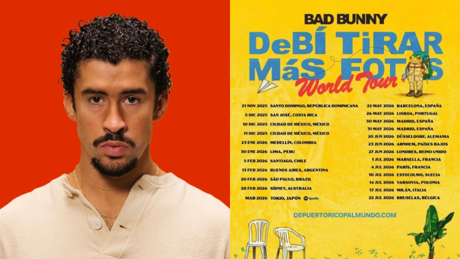 Bad Bunny anuncia su gira mundial “Debí tirar más fotos”