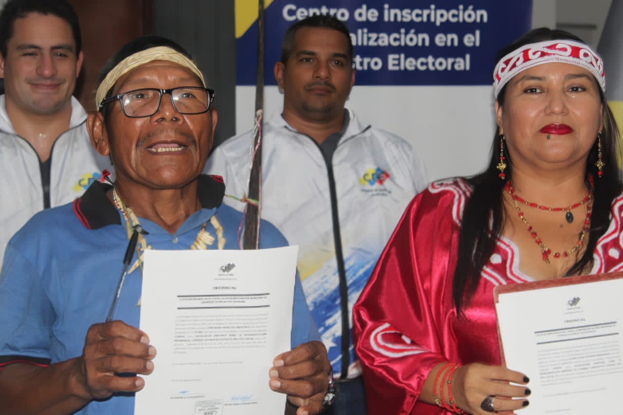 CNE proclamó a Glenis Semprum y José Kiko Arakdou como legisladores indígenas del Zulia