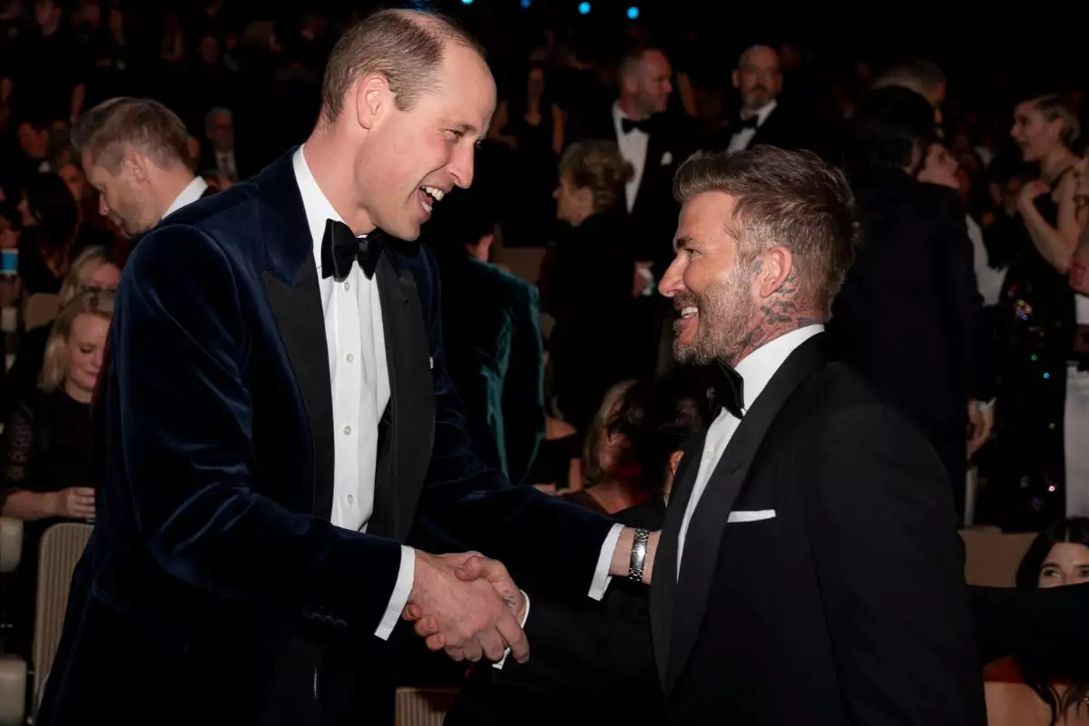 El mensaje que David Beckham le mandó al príncipe William en su cumpleaños