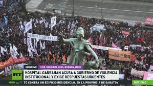 Hospital Garrahan de Argentina acusa al Gobierno de violencia institucional y exige respuestas urgentes