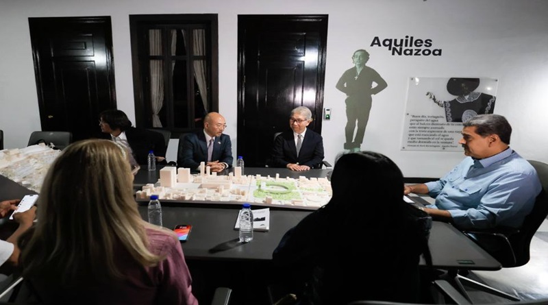 Jefe de Estado se reúne con japonés Yamamoto para impulso del desarrollo arquitectónico