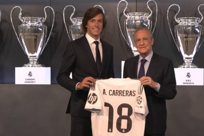 Carreras ya tiene dorsal: lucirá el 18 que llegó a llevar ¡Gareth Bale!