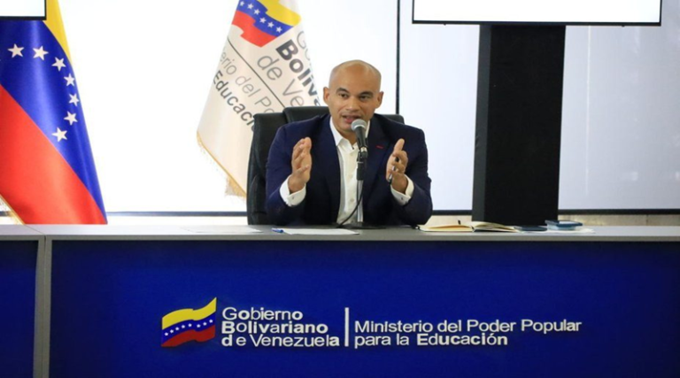 Ministro Héctor Rodríguez confirma fin del año escolar para el 18 de julio