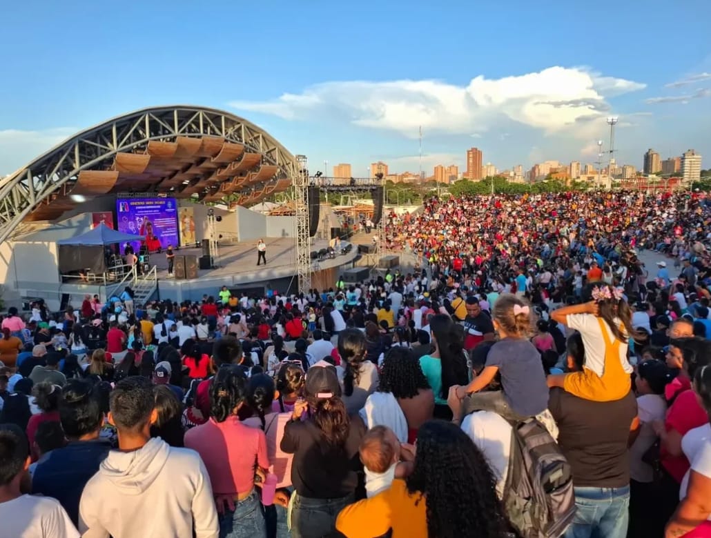 Familias zulianas celebraron el Día del Niño con gran fiesta en el Parque Monumental Ana María Campos