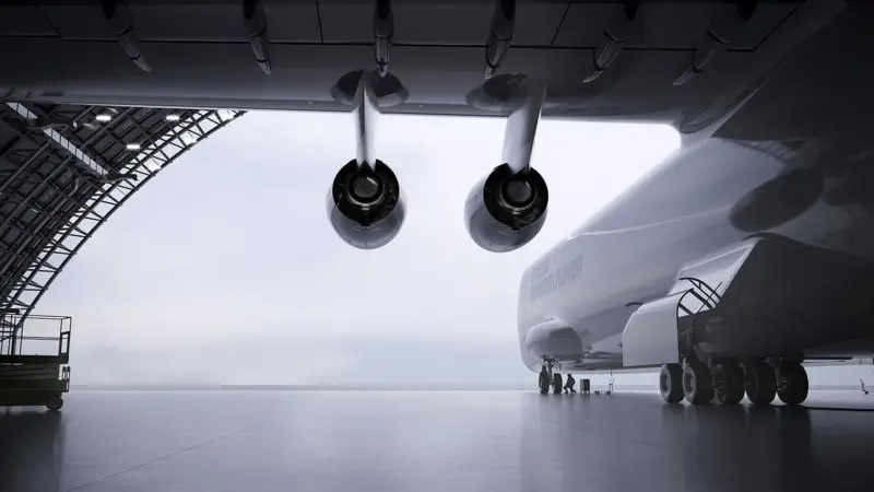 Los desafíos de la compañía que está construyendo el avión más grande del mundo (y para qué quieren usarlo)