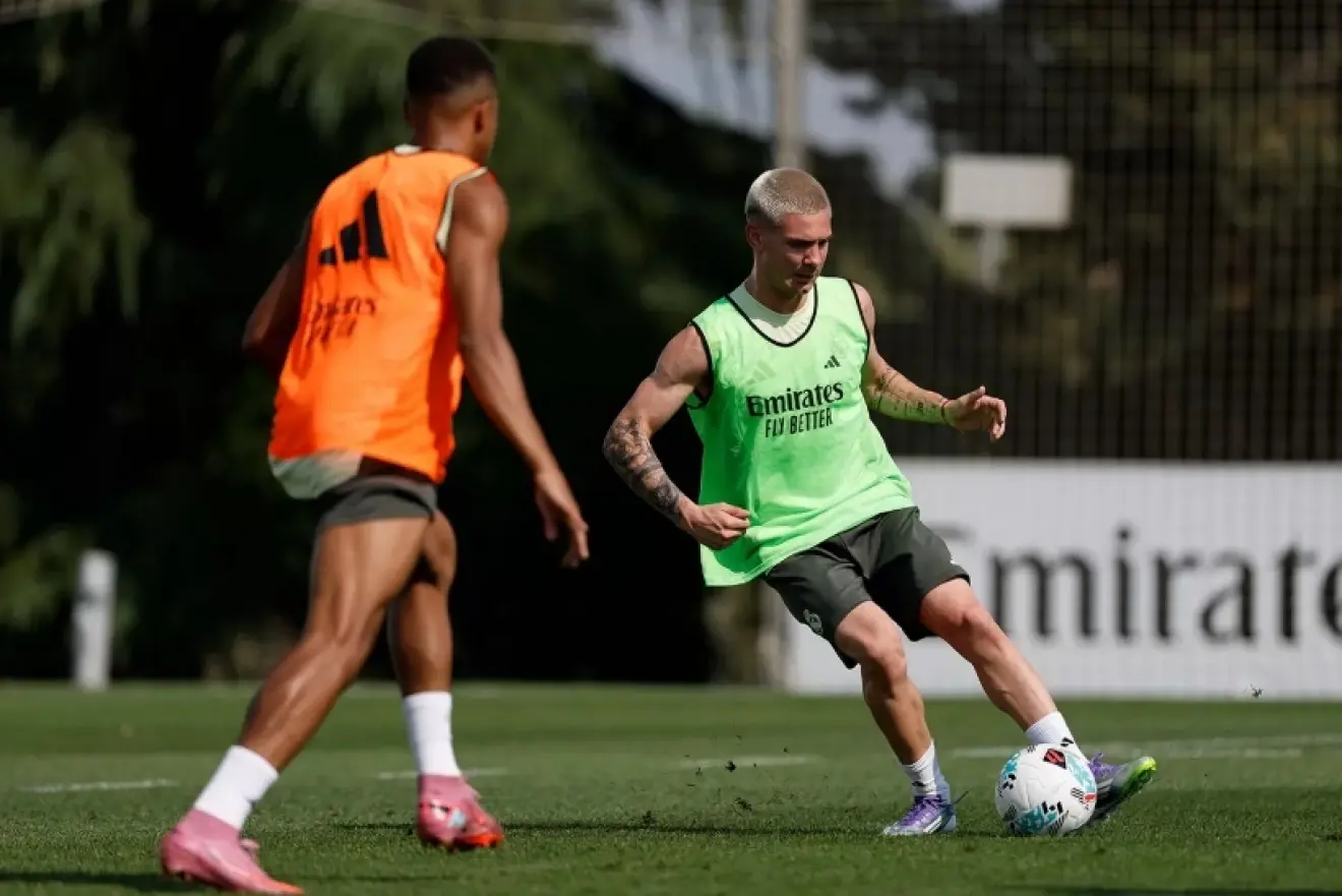 Real Madrid Mastantuono se estrena en Valdebebas: “El ritmo es muy alto”