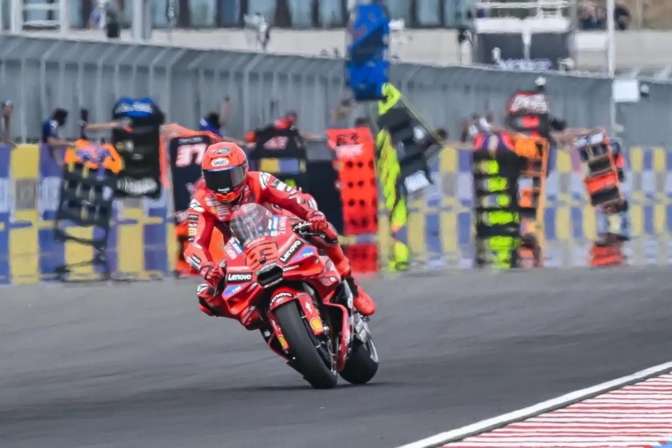 Marc Márquez, de doblete en doblete