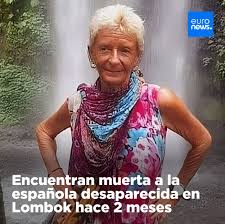 Encuentran muerta a la española desaparecida en Lombok hace 2 meses