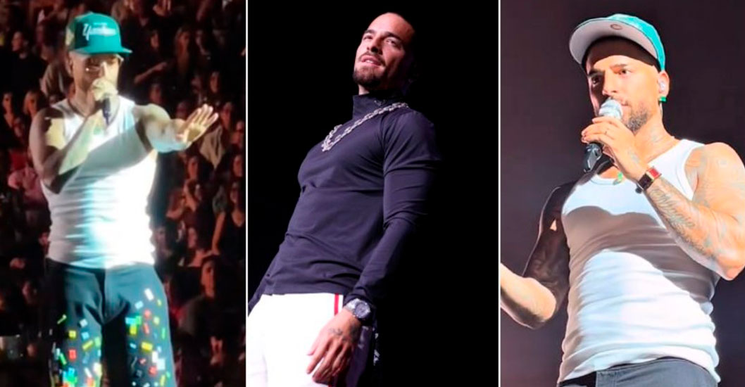¡MALUMA INDIGNADO! Detiene concierto para regañar a fan que llevó a su bebé a verlo