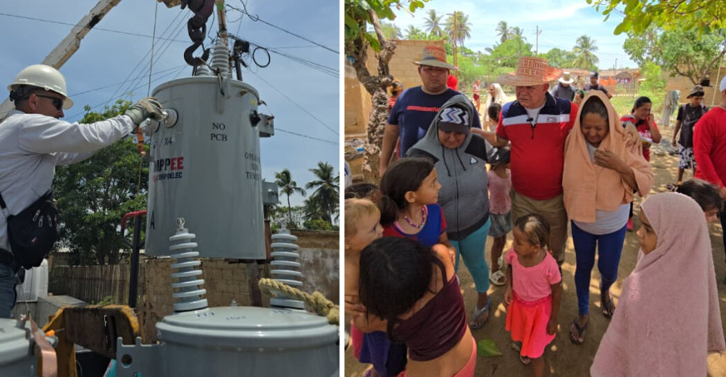 Municipio Mara refuerza su red eléctrica con la instalación de seis nuevos transformadores