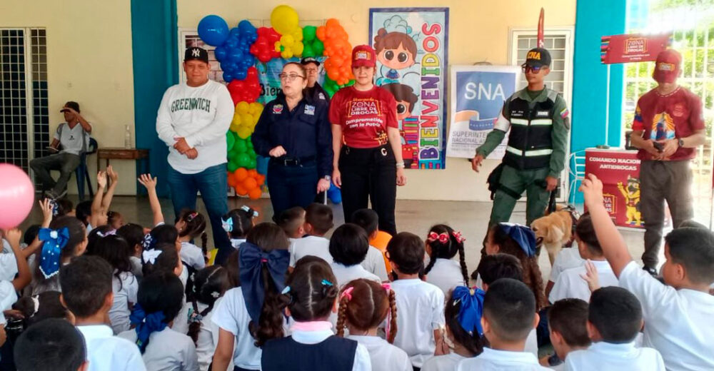 Gobernación del Zulia y Frente Preventivo dan la bienvenida al nuevo periodo escolar con un abordaje en la E.B.N. San Francisco