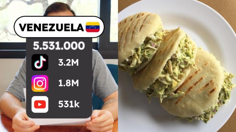 Venezuela y su arepa pasan a la final del “Mundial de Desayunos” del youtuber Ibai