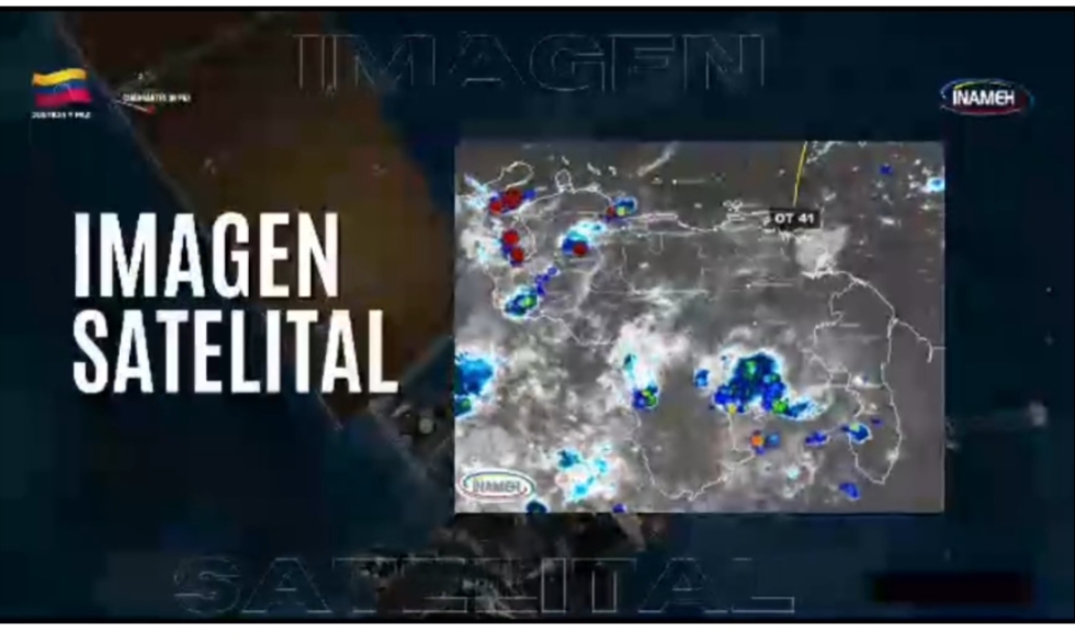 Vaguada Monzónica Actuará sobre Venezuela: Inameh Prevé Lluvias y Tormentas Eléctricas